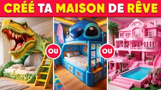 Tu Préfères CONSTRUIS ta MAISON de RÊVE 🏡🌈🏰 Robo Quiz [upl. by Myca47]