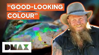 Retired Miner Joins Bushmen in Opal Quest  Outback Opal Hunters [upl. by Reteid]