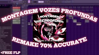 FREE FLP MONTAGEM VOZES PROFUNDAS REMAKE 70 ACCURATE [upl. by Reinert]