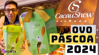 VALE A PENA  CACAU SHOW OVO DE PÁSCOA LANUT PISTACHE 400G [upl. by Eniamart271]