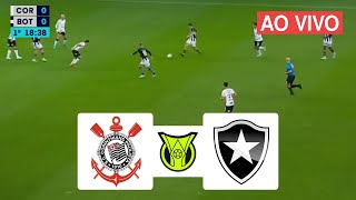 Onde assistir Corinthians x Botafogo ao vivo pelo Brasileirão Série A [upl. by Eillam226]