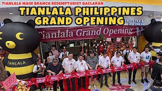 TIANLALA GRAND OPENING REDEMTORIST BACLARAN MAIN BRANCH [upl. by Ahsinned]