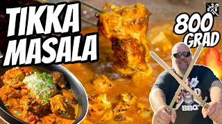 Chicken TIKKA Masala GEWÜRZEXPLOSION  030 BBQ [upl. by Ylrevaw412]