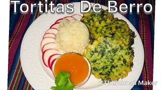 Tortitas De Berro Guatemala [upl. by Dafna225]