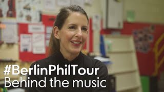 🇺🇸 BerlinPhilTour  Behind the Music Julia Gartemann [upl. by Judon480]