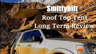 Smittybilt Roof Top Tent Long Term Review [upl. by Uranie]