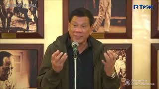 Duterte holds press conference with Malacañang Press Corps [upl. by Notyal586]