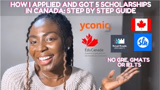 Multiple Scholarship Opportunities for International Students in Canada  How to apply guide [upl. by Ronoc]