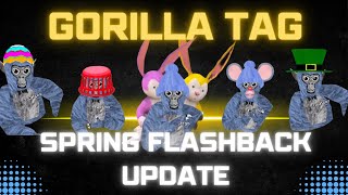 Touring the Gorilla Tag Spring Flashback Update 2024  CosmoGT [upl. by Anitsirc]