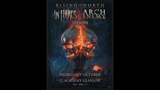 In Flames Arch Enemy and Soilwork Glasgow O2 Academy 03 Oct 24 [upl. by Ahseele]