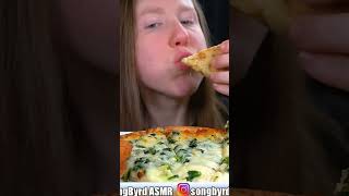 ASMR PIZZA amp ONION RINGS MUKBANG shorts mukbang [upl. by Beyer]