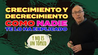 📌 CRECIMIENTO y DECRECIMIENTO de una FUNCIÓN con el 🔹 PORQUÉ 🔹 99 no lo saben 😥matematicas [upl. by Gelman]