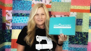 Sew Sampler Subscription Box Opening [upl. by Hgielrac329]