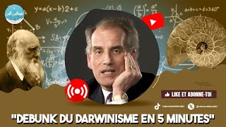 🎬🔥 Dr David Berlinski mathématicien met le darwinisme en PLS en moins de 5 minutesencore [upl. by Elman]