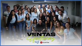 Taller Generando Ventas Efectivas junto a más de 180 colaboradores de Tigo a nivel nacional [upl. by Huntingdon]