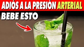 6 Increíbles BEBIDAS para BAJAR la PRESIÓN ARTERIAL Alta en el Momento [upl. by Anicul]