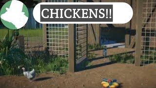 Sussex Chicken Habitat  Oak Hill City Zoo Eps22  Planet Zoo Speedbuild [upl. by Coleen322]