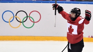 Womens Hockey Final Recap Canada 3 United States 2 OT  Sochi 2014 [upl. by Rapsag]