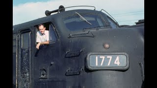 Railroad Memories Chip Symes Railroad Career and Penn Central in Minerva Ohio [upl. by Litta]