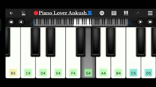 Phoolo sa chehra tera song Play by piano 🎹  Notes are Description 👉 pianotutorial pianolover [upl. by Edvard222]