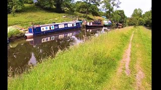 Relaxing Canal Walk  Barrowford Locks to Slipper Hill Reservoir  England [upl. by Lilli889]