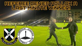 POLLOK V CUMNOCK JUNIORS MATCHDAY VLOG 🎅🎄 [upl. by Medlin512]