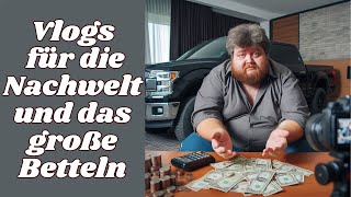 Vlogs für die Nachwelt und das große Betteln feat bewahrungsversager1288 [upl. by Kynthia]