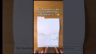 Flipbook zu den Herrschaftsformen im Mittelalter [upl. by Bobbee285]