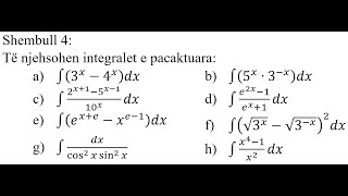 Shembull 4  Integralet [upl. by Rebeka]