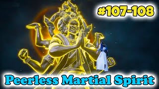 Peerless Martial Spirit Episode 107108 Explained in Hindi I Chineseanime Explain in Hindi [upl. by Helban799]