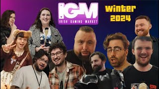 Interviewing Peoples at Irish Gaming Market 2024  Winter Edition [upl. by Fregger745]