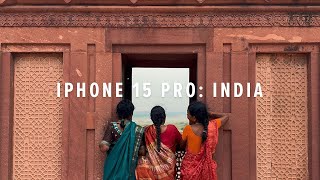 iPhone 15 Pro Cinematic 4k India  HDR [upl. by Ivens]