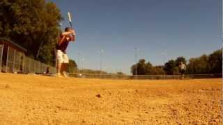 How to hit a slow pitch softball home run How it feels [upl. by Cerell]