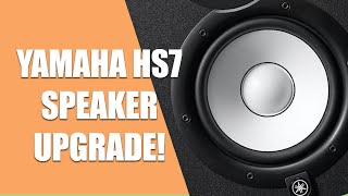 Yamaha HS7 Speaker Upgrade [upl. by Edmanda]