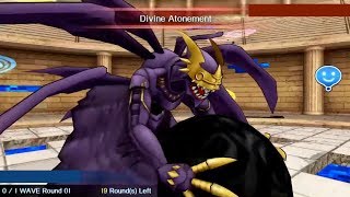 vs AOE GOD Lucemon SM  Digimon Links Colosseum [upl. by Lewellen]