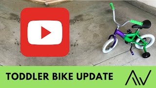 Toddler Bicycle Upcycle  Repaint [upl. by Katherin]