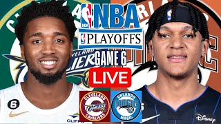 GAME 6 CLEVELAND CAVALIERS vs ORLANDO MAGIC  PLAYOFFS ROUND 1  SCOREBOARD  PLAY BY PLAY [upl. by Aneekal]