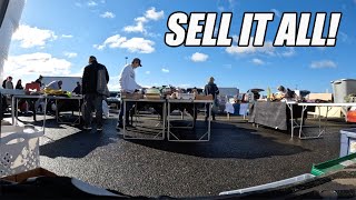 Selling my Abandoned Storage Unit Finds at The Flea Market [upl. by Eceerehs]