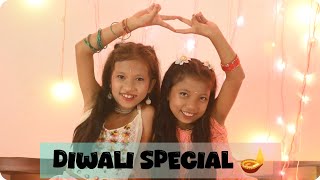 The happy Diwali song 🎇🪔 Dance Cover By DEORISUWALI [upl. by Atteynek413]