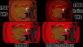 Coonskin VHS DVD amp Blu ray Comparison [upl. by Oine932]