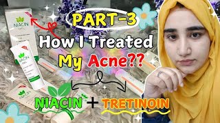 Treat Acne Like A Dermatologist 👍  Acne Treatment With Niacin Gel and Tretinoin  Niacin Gel [upl. by Alarick]