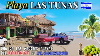 PLAYA LAS TUNAS una de las MEJORES PLAYAS DE EL SALVADOR [upl. by Kiker]