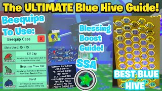 The ULTIMATE Blue Hive GUIDE  Bee Swarm Simulator 🐝 [upl. by Quintin]