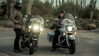 Bens FatherSon Arizona Motorcycle Trip  EagleRider x HarleyDavidson [upl. by Anerroc]