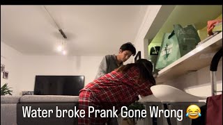 My Water Broke Prank On Dorjee [upl. by Rogerg18]