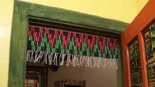 Como Fazer Sanefa Bandô de Porta  DIY How to Make Door Valance  Como Hacer Lambrequin Puerta [upl. by Seif597]