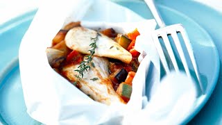 Recette  Escalope de volaille en papillote [upl. by Lauree]