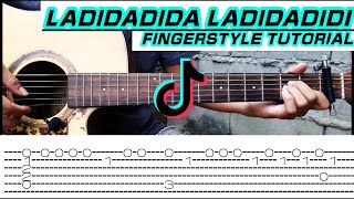 Ladidadida Ladidadidi  Tiktok Song  Renai Circulation guitar fingerstyle cover Tabs [upl. by Iidnarb124]