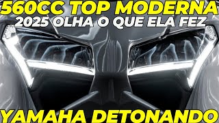 YAMAHA 560cc 2025 LANÇAMENTO TODA MODERNA RECEITA DE SUCESSO [upl. by Roxi]