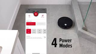 Dirt Devil Licensed Smart Robot Vacuum EV3320 Initial Setup [upl. by Ehsom656]